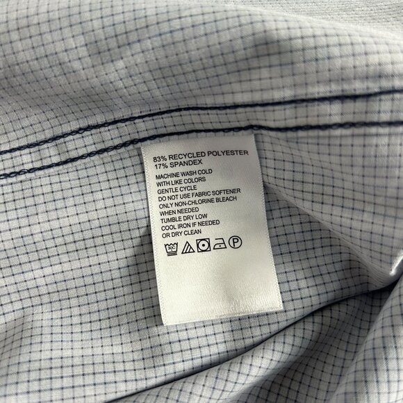 Tommy Bahama Mens Coast Shibori Sands Camp Shirt  XL Blue Button Up Short Sleeve - Picture 4 of 7